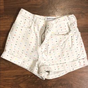 American Apparel Polka Dot Shorts!!
